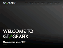 Tablet Screenshot of gtgrafix.com